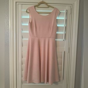 Preston and York pale pink fit and flare dress. Size 6